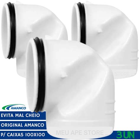 3 Sifonagem Copinho Ralo Para Caixa Sifonada Amanco 100x100 Shopee Brasil