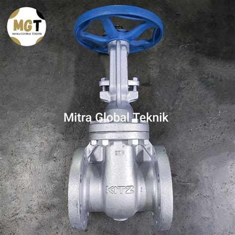 Jual Gate Valve Kitz Cast Iron Fcl 6 Inch Dn150 Flange Jis 10k Jakarta Barat Mitra Global