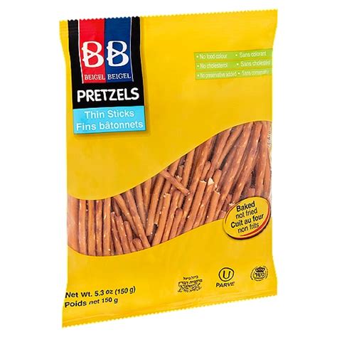 Beigel And Beigel Thin Sticks Pretzels 53 Oz