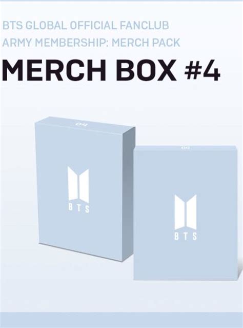 Bts Global Official Fanclub Army Membership Merch Box Hobbies