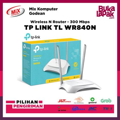 Jual Wireless N Router TP Link TL WR840N 300 Mbps Di Lapak Mix