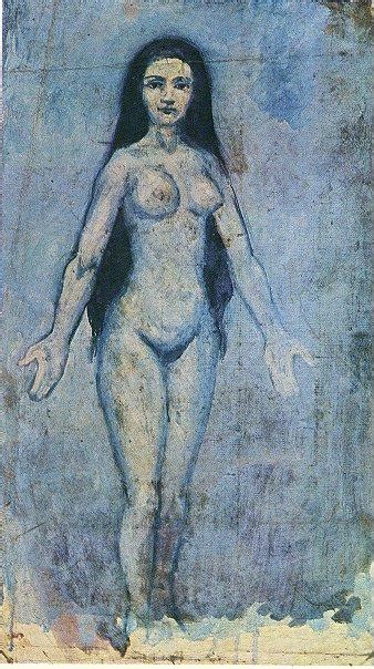 Artwork Replica Naked Woman With Dripping Hair 1902 By Pablo Picasso