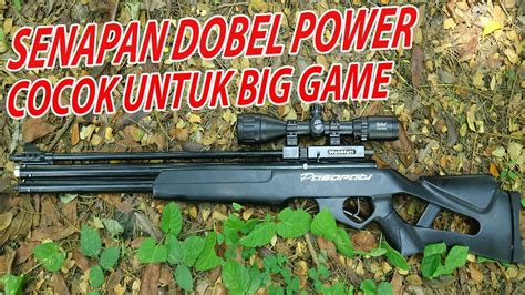 Power Stabill Tes Fps Senapan Angin Pcp Pasopati Dobel Tabung