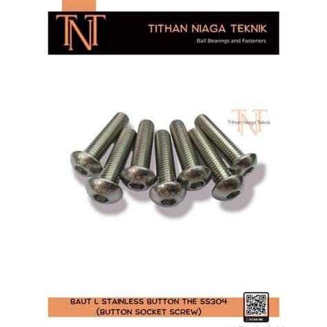 Jual Baut L Button M X Drat Ss Di Lapak Tithan Niaga Teknik