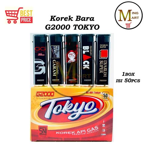 Jual Korek Bara G Tokyo Kotak Isi Pcs Shopee Indonesia