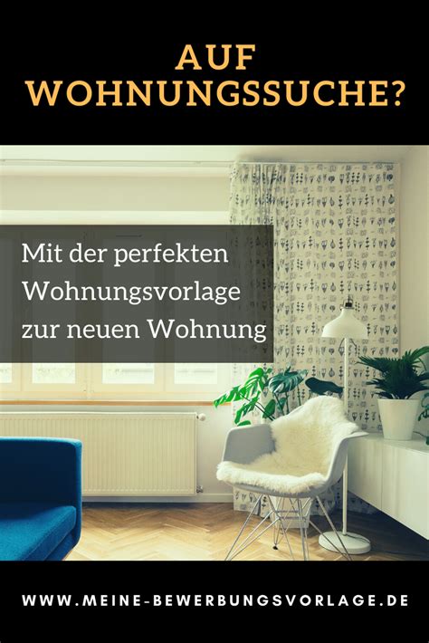 Wohnungsbewerbung Wohnung Finden Wohnungssuche Wohnung