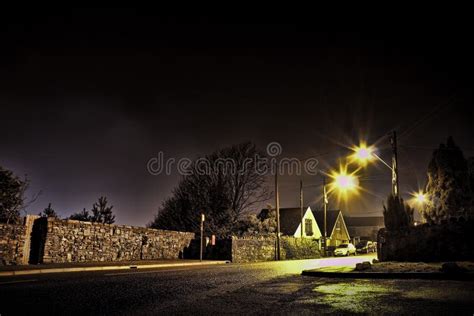 Late Night Street Stock Image Image Of Wall Landscape 29662319