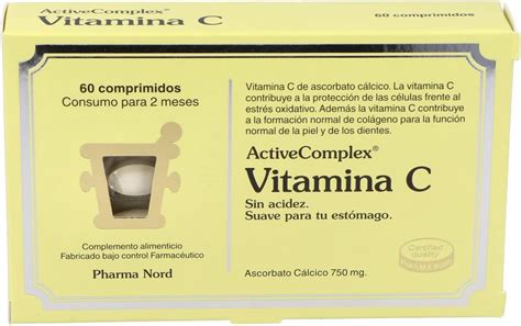 Pharma Nord Bio C Vitamin 750mg 60 Tablet Health And Household