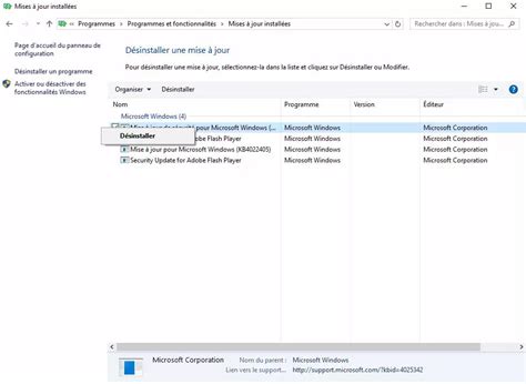 Comment D Sinstaller Une Mise Jour De Windows Et