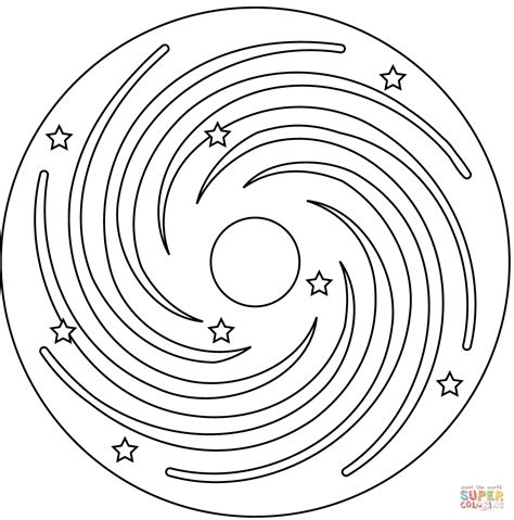 Milky Way Coloring Pages
