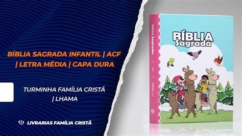 Bíblia Sagrada Infantil ACF Letra Média Capa Dura Turminha