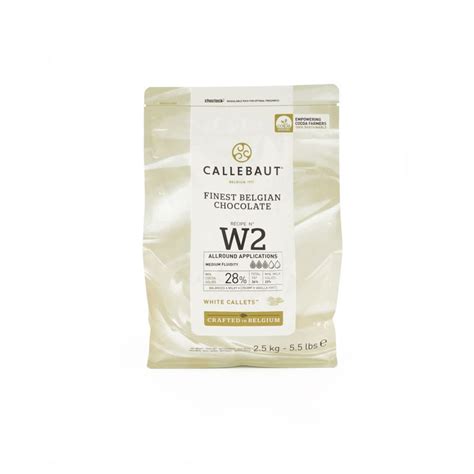 Callebaut W2 White Callets 25kg