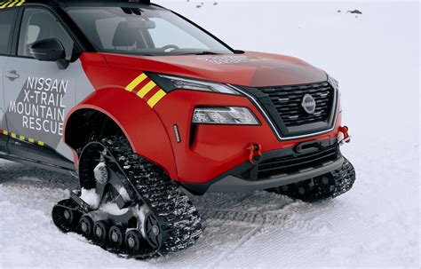 Nissan X Trail E Power The Ultimate Rescue Vehicle For Ski Slopes