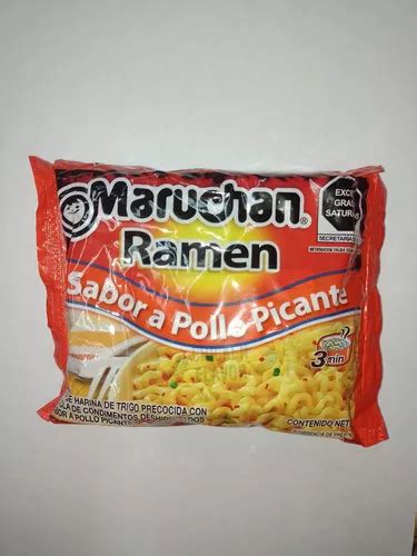 Sopa Maruchan Ramen Sabor Pollo Picante 85 Gramos