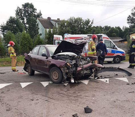 Wypadek W Nap Kowie Zderzy Y Si Trzy Samochody Droga Krajowa Numer