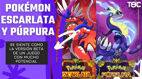 Review análisis Pokémon Escarlata y Púrpura YouTube