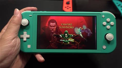 Vampire Survivors On Nintendo Switch Lite Youtube