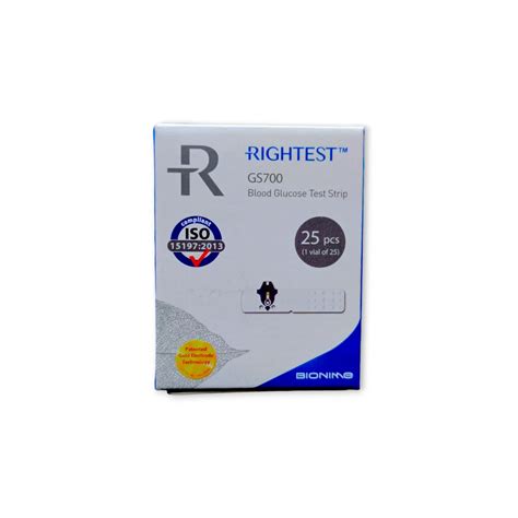 Bionime Rightest Gs Blood Glucose Test Strips