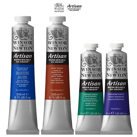 Winsor Newton Artisan Water Mixable Oil Color Phthalo Green Blue