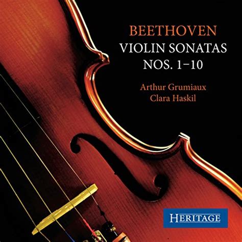 Play Beethoven Complete Violin Sonatas By Arthur Grumiaux Clara