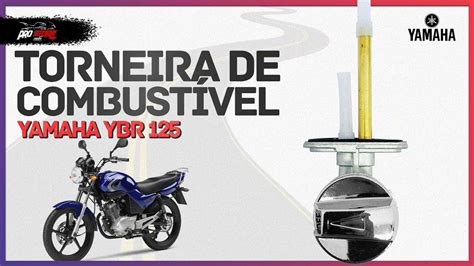 TORNEIRA DE COMBUSTÍVEL OU GASOLINA YAMAHA YBR 125 2000 A 2008