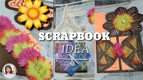 Diy Scrapbook Idea Project In Tle Teacher Norie Youtube