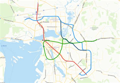 Карта метро казань 2024 схема