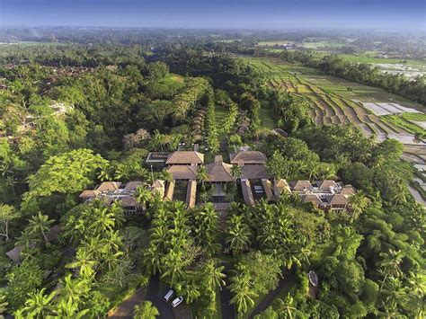 Maya Ubud Resort & Spa, Bali - Skysight Aerial Imaging