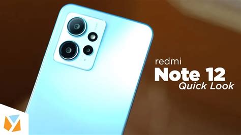 Xiaomi Redmi Note 12 Hands On Unboxing Youtube