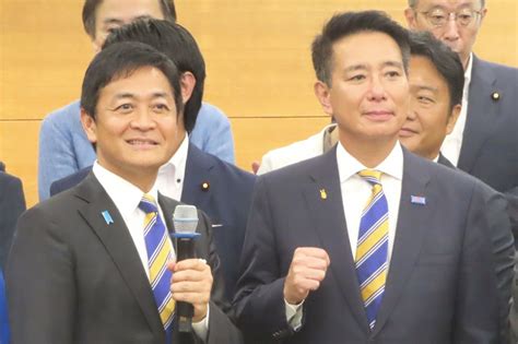 写真：国民民主党代表選 玉木雄一郎氏が前原誠司氏に大差圧勝！勝敗分けた与党との「連携路線」 東スポweb