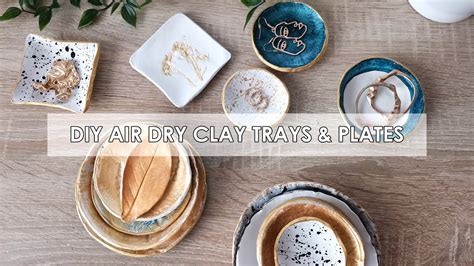 Diy Easy Air Dry Clay Jewelry Plates And Trays Perfect Ts For Friends Glimamol Uradi Sam