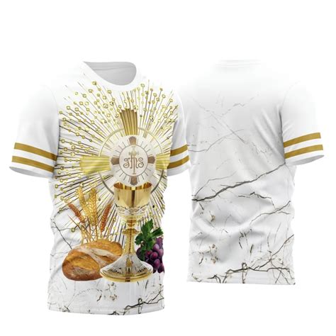 Arte Camisa Vetor Religião Eucaristia Primeira Comunhão 6