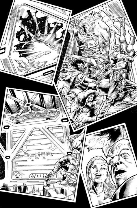 JadeGiant Comic Art Immortal Hulk 40 Page 15 Inks By Joe Bennett