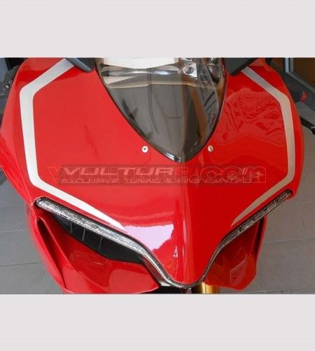 Adesivi Fasce Colorate Cupolino Ducati Panigale 899 1199 959 1299