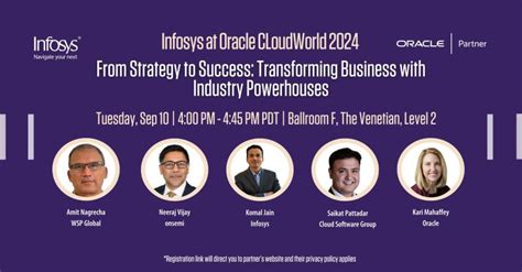 Manu Agarwal on LinkedIn: Oracle CloudWorld: Cloud strategy, redefined. 🙂