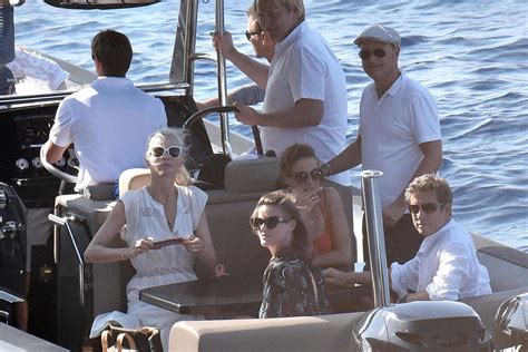 Supermodel Claudia Schiffer Flaunts Toned Body In Skimpy Polka Dot Bikini