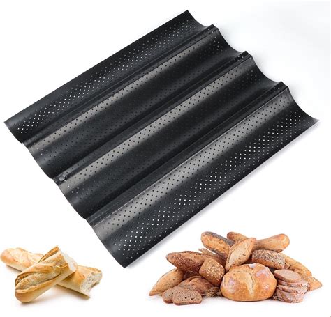 Ilauke Plaque Pain Perfor E Baguettes Plaque Moule Anti Adh Sif