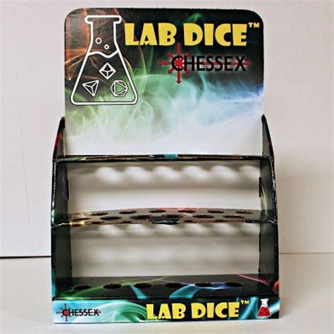 Chessex Lab Dice Tube Set Display In Shipping Bo Geek Culture