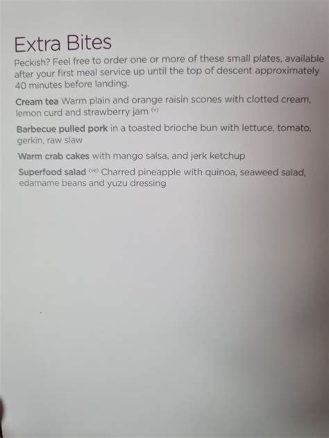 Virgin Atlantic 787 9 Upper Class Menu 2 Verylvke