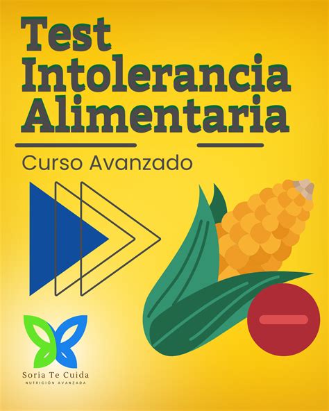 Curso Avanzado Test Intolerancia Alimentaria Soria Te Cuida