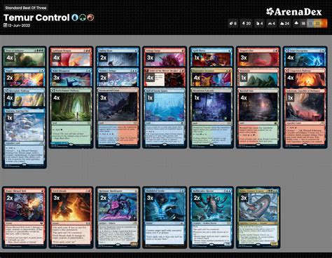 Temur Control ArenaDex