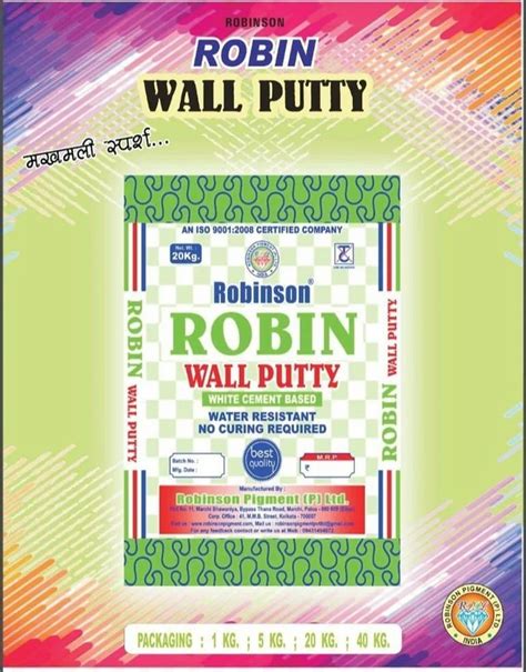 Robin Wall Putty Kg At Bag In Patna Id