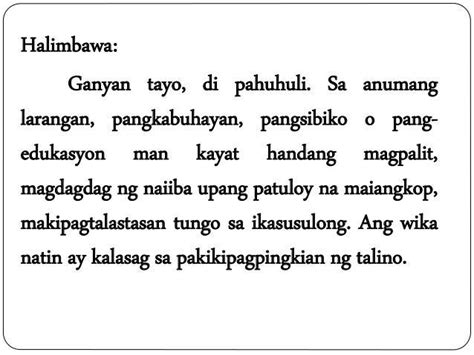 Magsulat Ng Isang Taludtod Na Tula Na Nagpapakita Ng Kahalagahan Ng