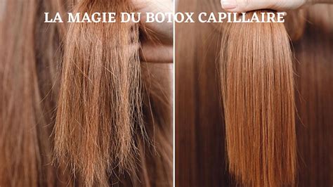 Botox capillaire un traitement efficace pour les cheveux abimés