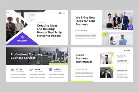 Company Profile Powerpoint - Design Template Place