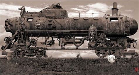 Amazing Steampunk Locomotives