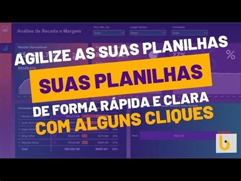 Transformando Planilhas De Fluxo De Caixa Em Dashboards Poderoso