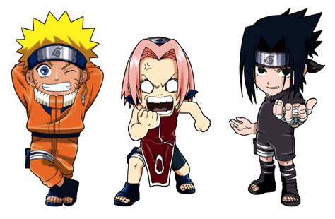 Naruto Team 7 Chibi By Skurpix On Deviantart