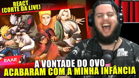 Reagindo Ytpbr Rap Dos Hokages Vontade Do Ovo React Youtube