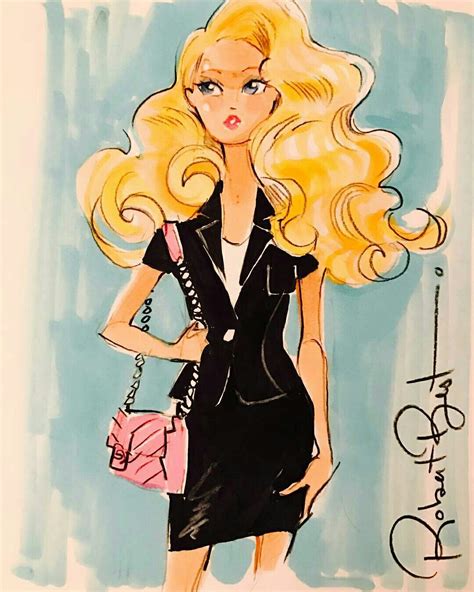 Pin By Constance R On Just Barbie Barbie Fashion Sketches Girly Art